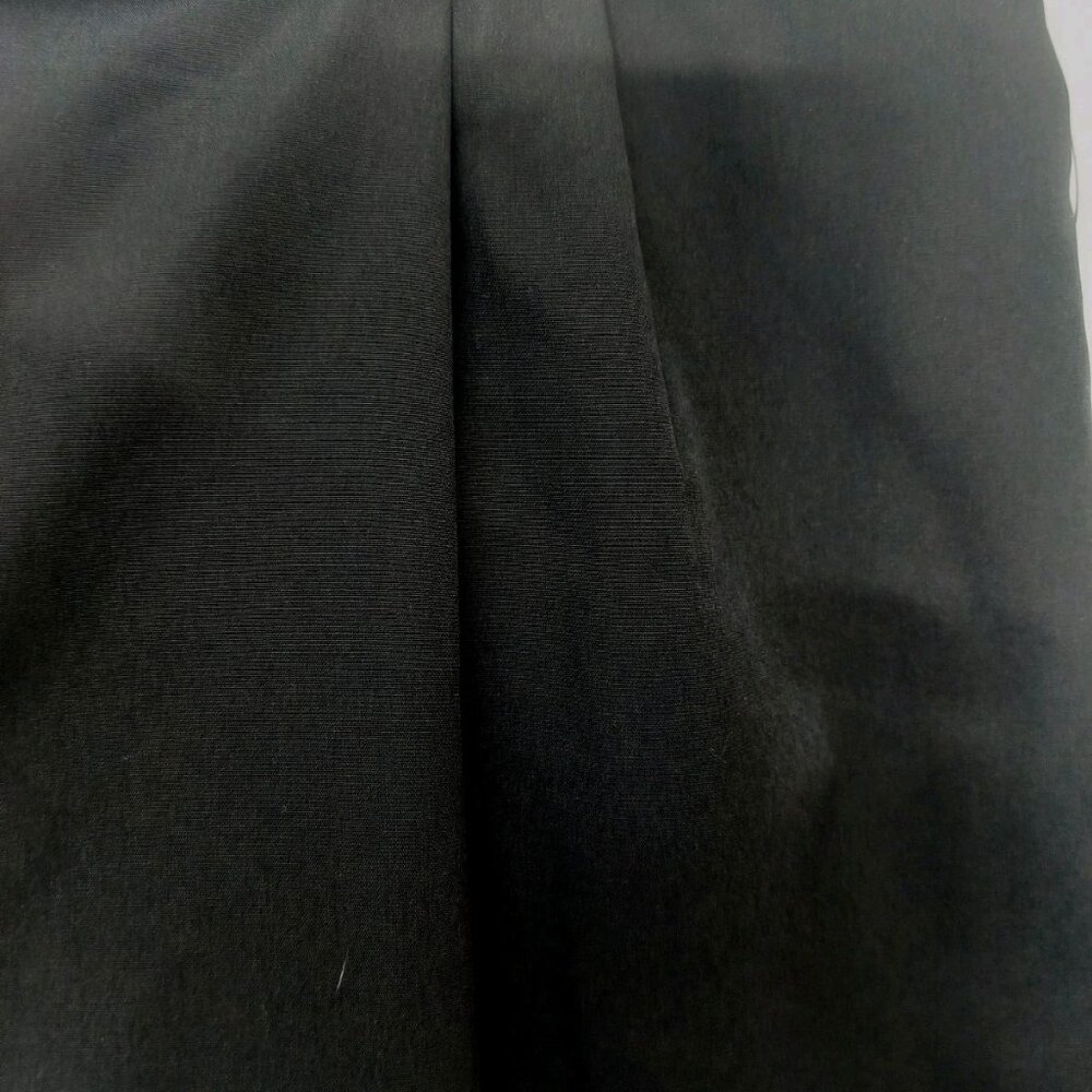 Pretty Little Thing Women Sz 16 Dress Pants Black Wide Leg Pleated - Picture 4 of 16